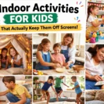 Indoor Activities For Kids - Modern Life Palette