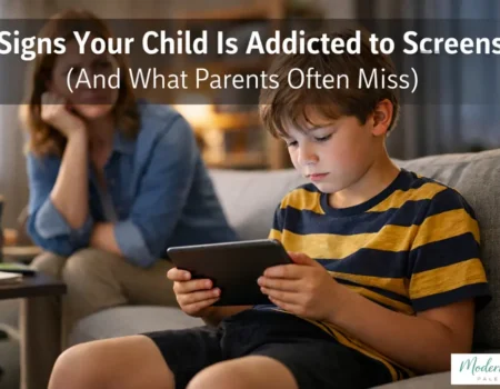Signs of Screen Addiction in Kids - Modern Life Palette