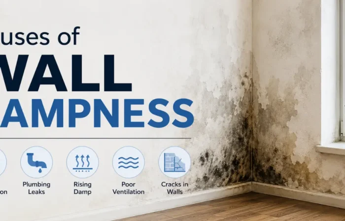 Causes of Wall Dampness - Modern Life Palette