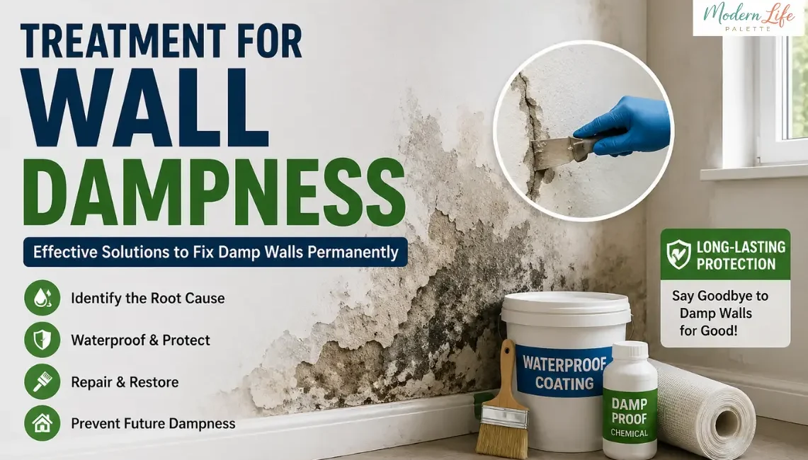 Treatment For Wall Dampness - Modern Life Palette