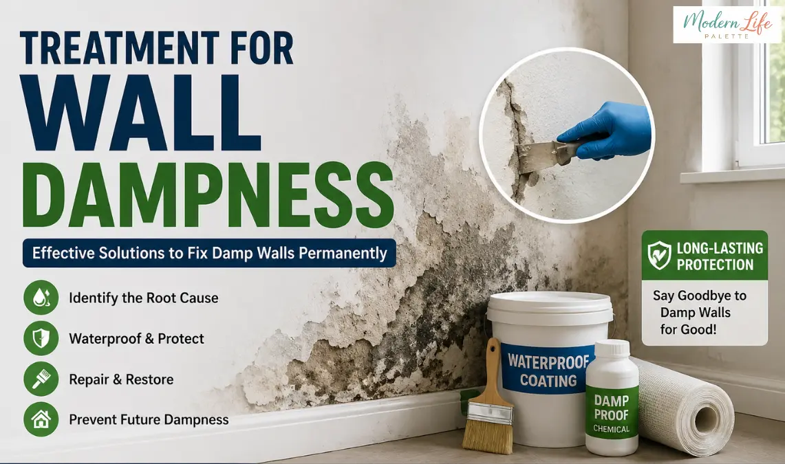 Treatment For Wall Dampness - Modern Life Palette