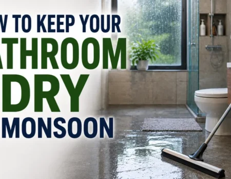 How To Keep Bathroom Dry in Monsoon