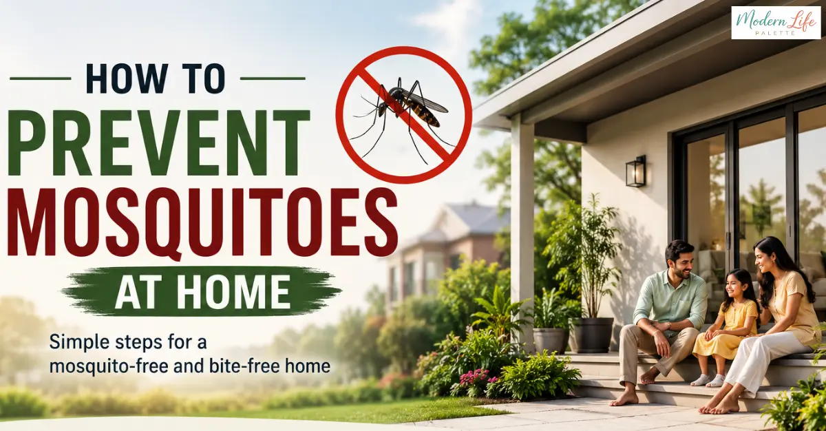 How to Prevent Mosquitoes at Home