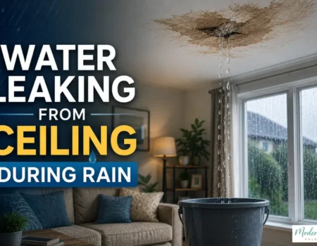 Water Leakage From Ceiling During Rain - Modern Life Palette