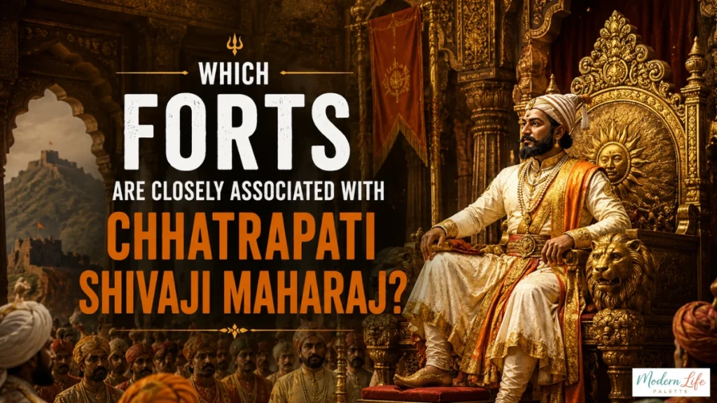 Which Forts Are Closely Associated With Shivaji Maharaj