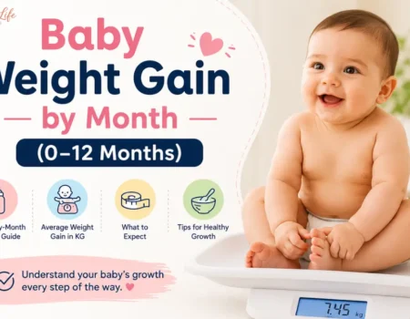 Baby Weight Month on Month