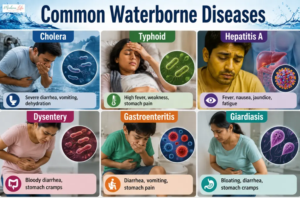 Common Waterborne Diseases