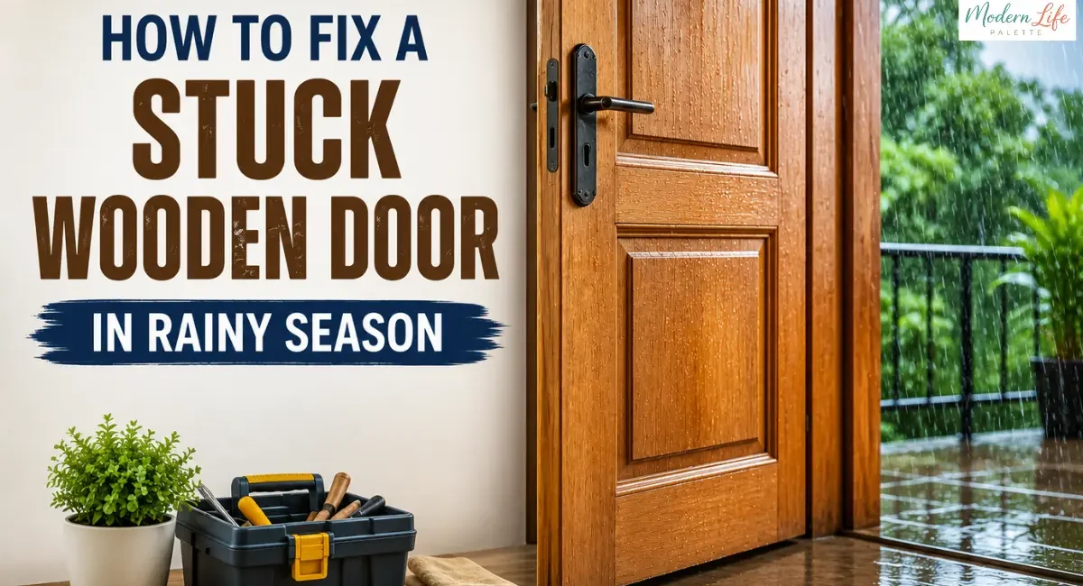 Fix Stuck Wooden Door