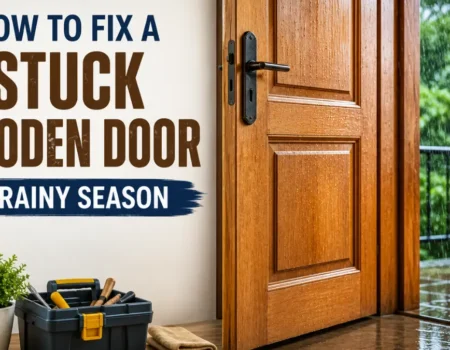 Fix Stuck Wooden Door