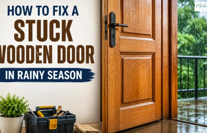 Fix Stuck Wooden Door