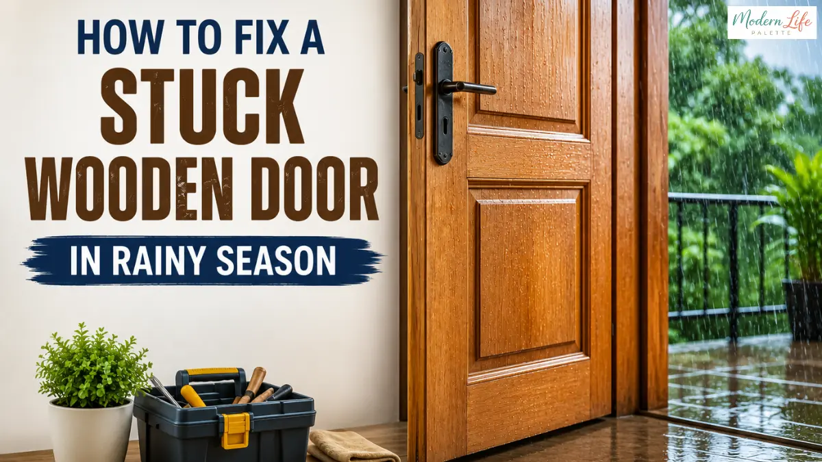 Fix Stuck Wooden Door