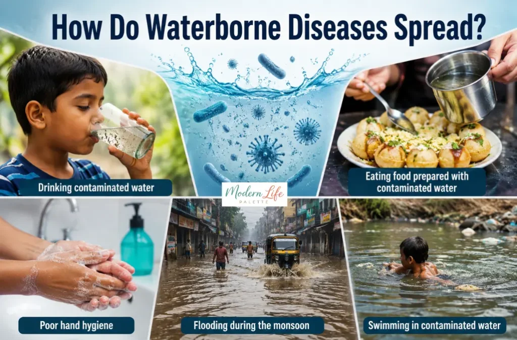 How Do Waterborne Diseases Spread