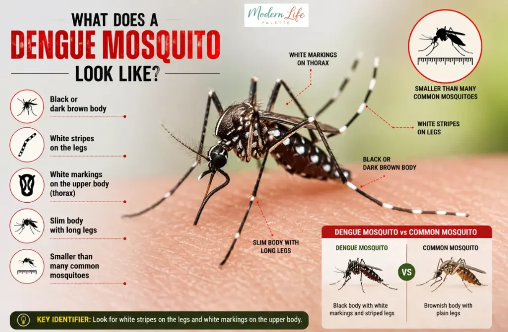 How Does Dengue Mosquito Look Like