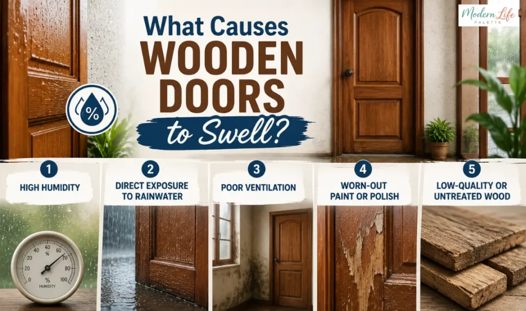 What Causes Wooden Doors To Swell