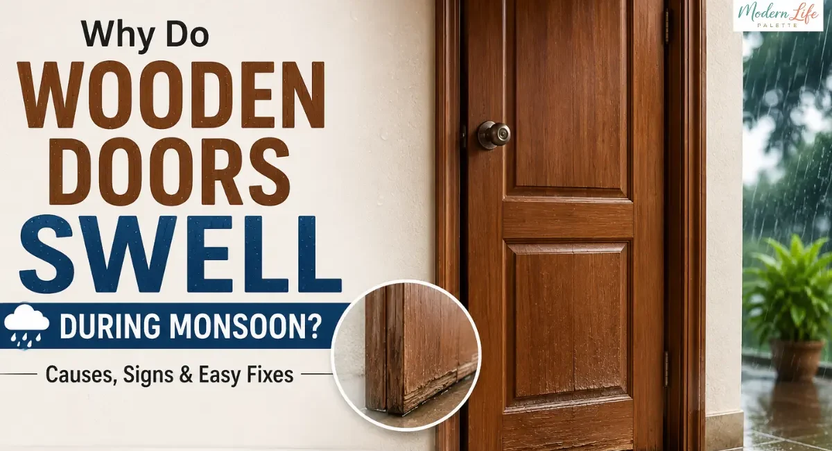 Why Do Wooden Doors Swell During Monsoon