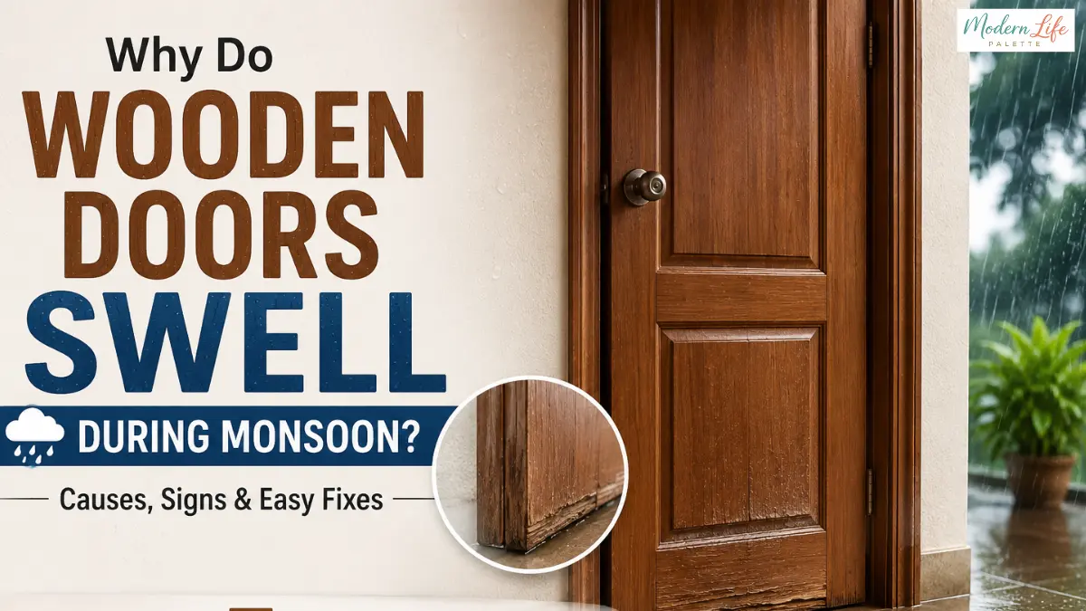 Why Do Wooden Doors Swell During Monsoon