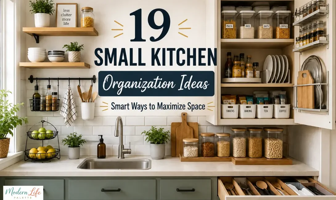 Small Kitchen Organization Ideas