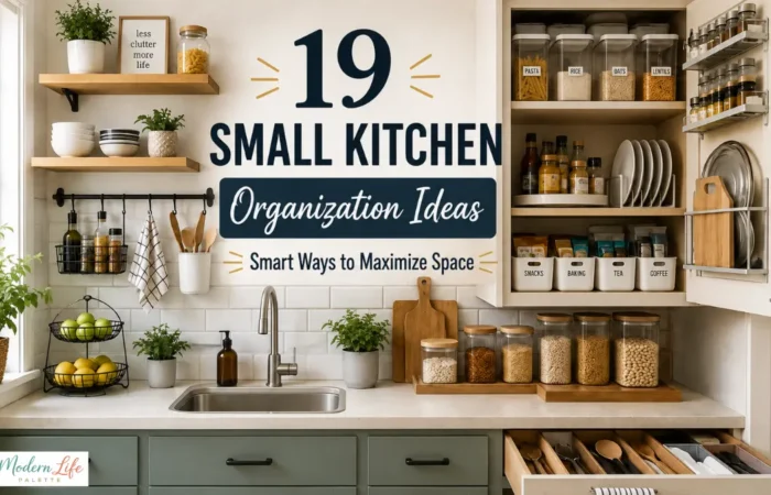 Small Kitchen Organization Ideas: 19 Smart Ways to Maximize Space Small Kitchen Organization Ideas